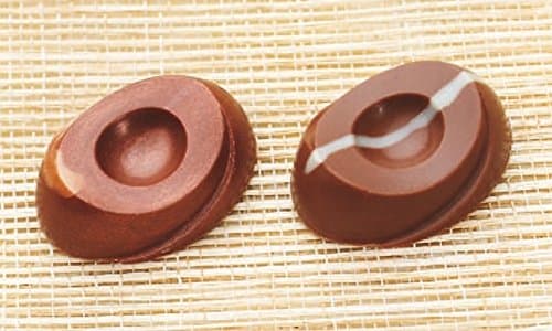 Martellato MA1623 20 Part Polycarbonate Praline Mould, 40 x 30 x 12 mm, Transparent