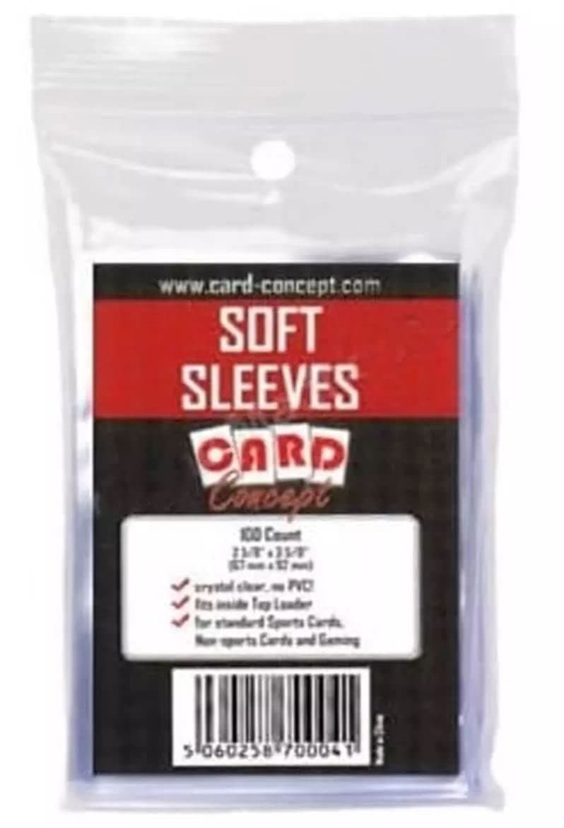 100 CARD-CONCEPT Trading Card Sleeves - Deck Protectors Pokemon/Magic Sized