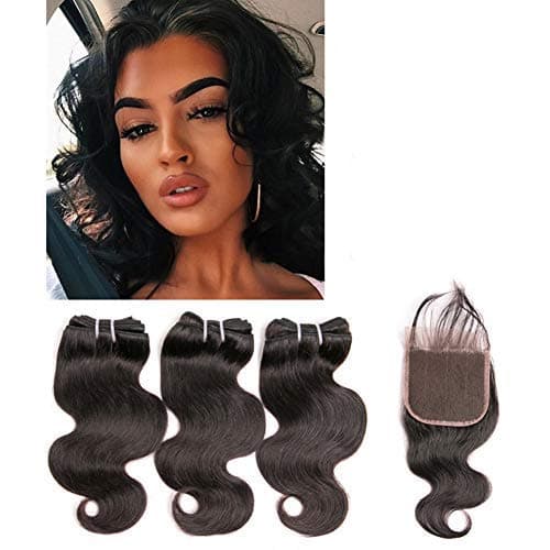 Brazilian Bouncy Curly Hair Bundles,Loose Wave 4 Bundles,Spring Curly Hair Bundles£¬8A Unprocessed Brazilian Human Hair Extensions Funmi Curly Hair Bundles 50g/pc Full Head Ombre Color