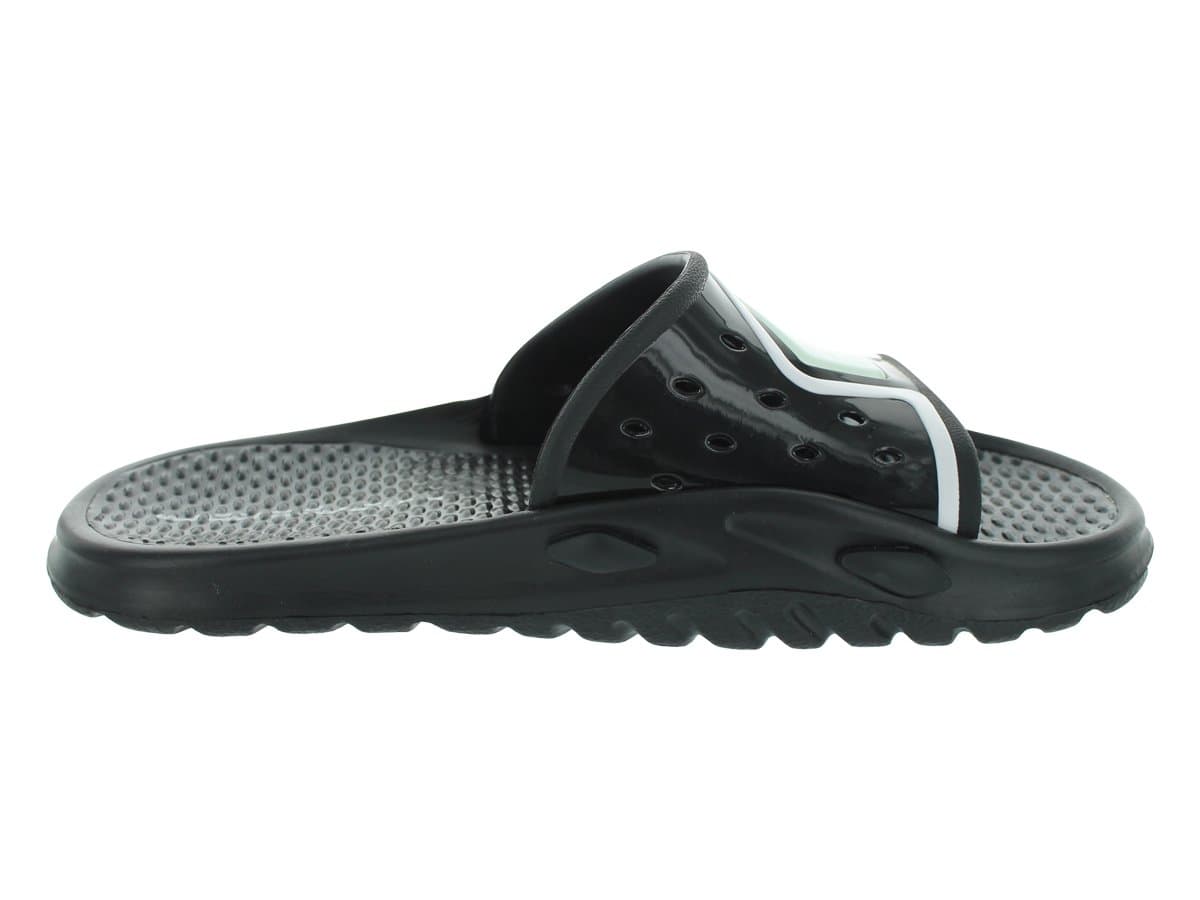 Nike Men's Jordan Camp Slide 3 FLIP Flops 8 (Black/Black/White)