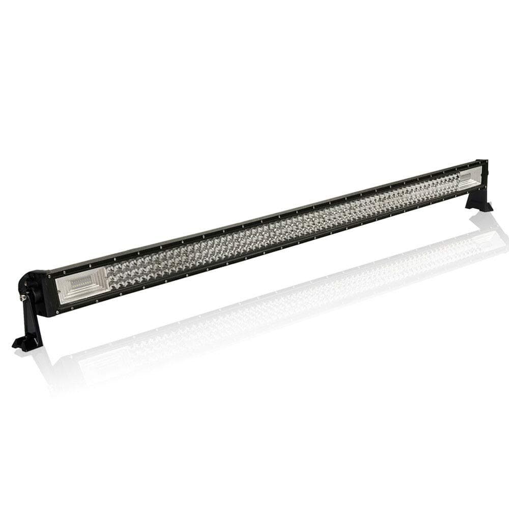 HENGMEI 52 Inch LED Light Bar 675W Triple Row Waterproof 49500LM Spot Combo Beam LED Fog Work Lights Off Road Driving Lights for Trucks, Jeep