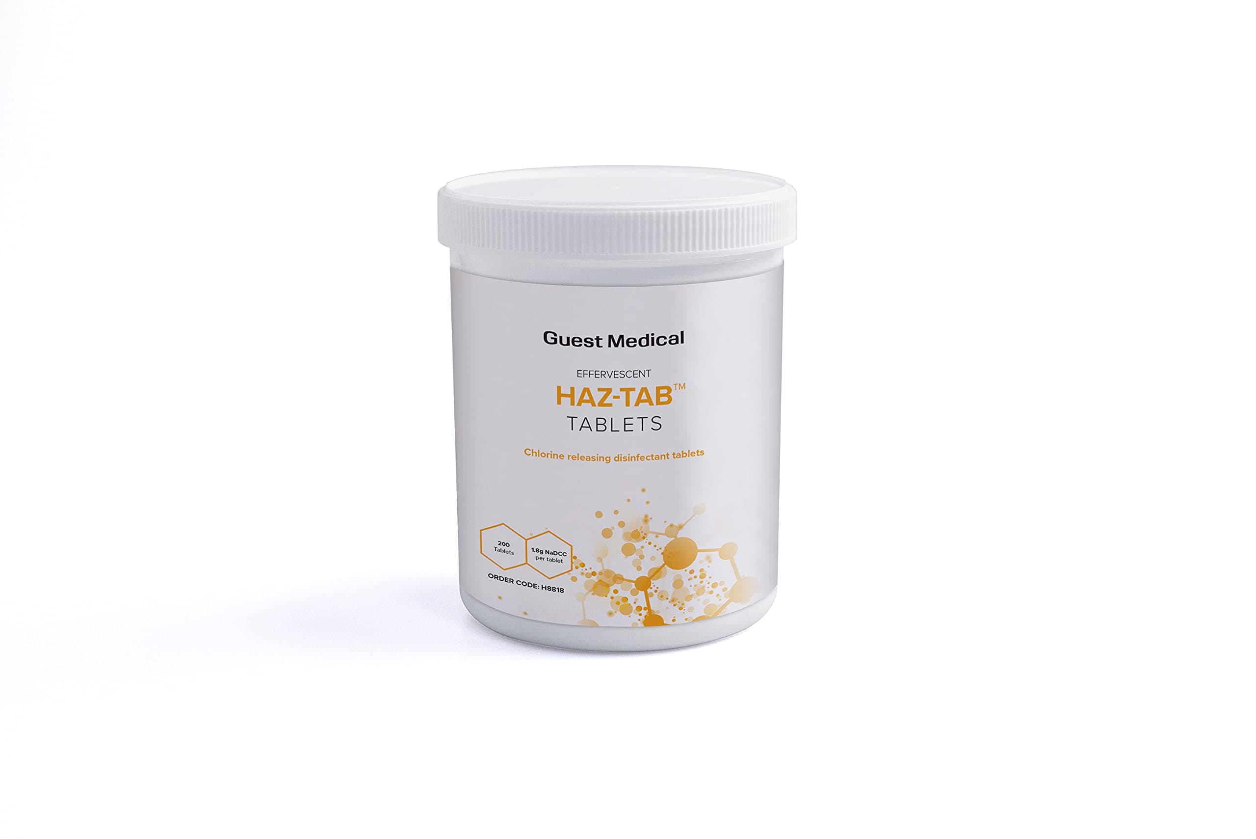 Guest Medical Haz-Tab 1.8g Chlorine Releasing Tablets x 200
