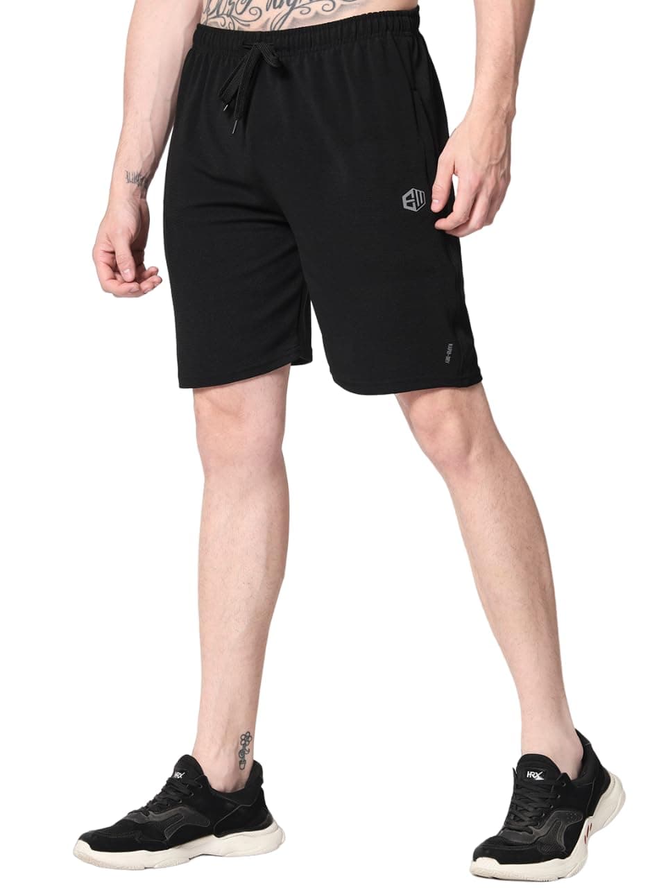 ENDEAVOUR WEAR Men's Black Gym Sports Shorts, Bermuda, Trousers, Nicker, Boxer, Lounge, Casualwear ...