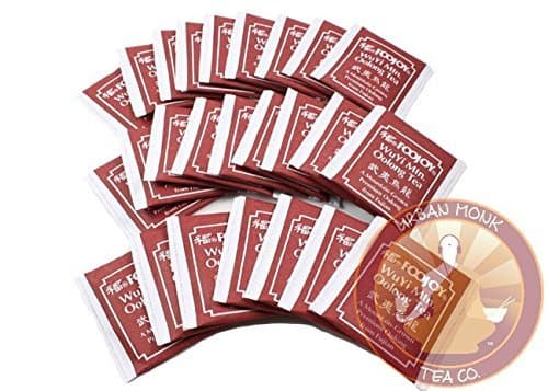 Foojoy Wuyi Oolong (Wu Long) Weight Loss Tea 25 Tea Bag Net Wt. 1.76oz by FooJoy