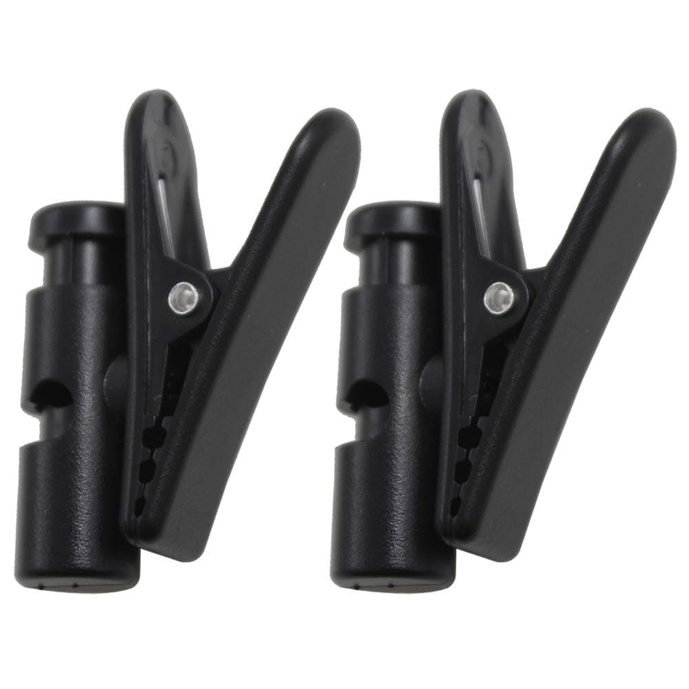AOER2 Packs Cable Clip Clamp Hooks for Earpiece Headphone Earphone Earbud