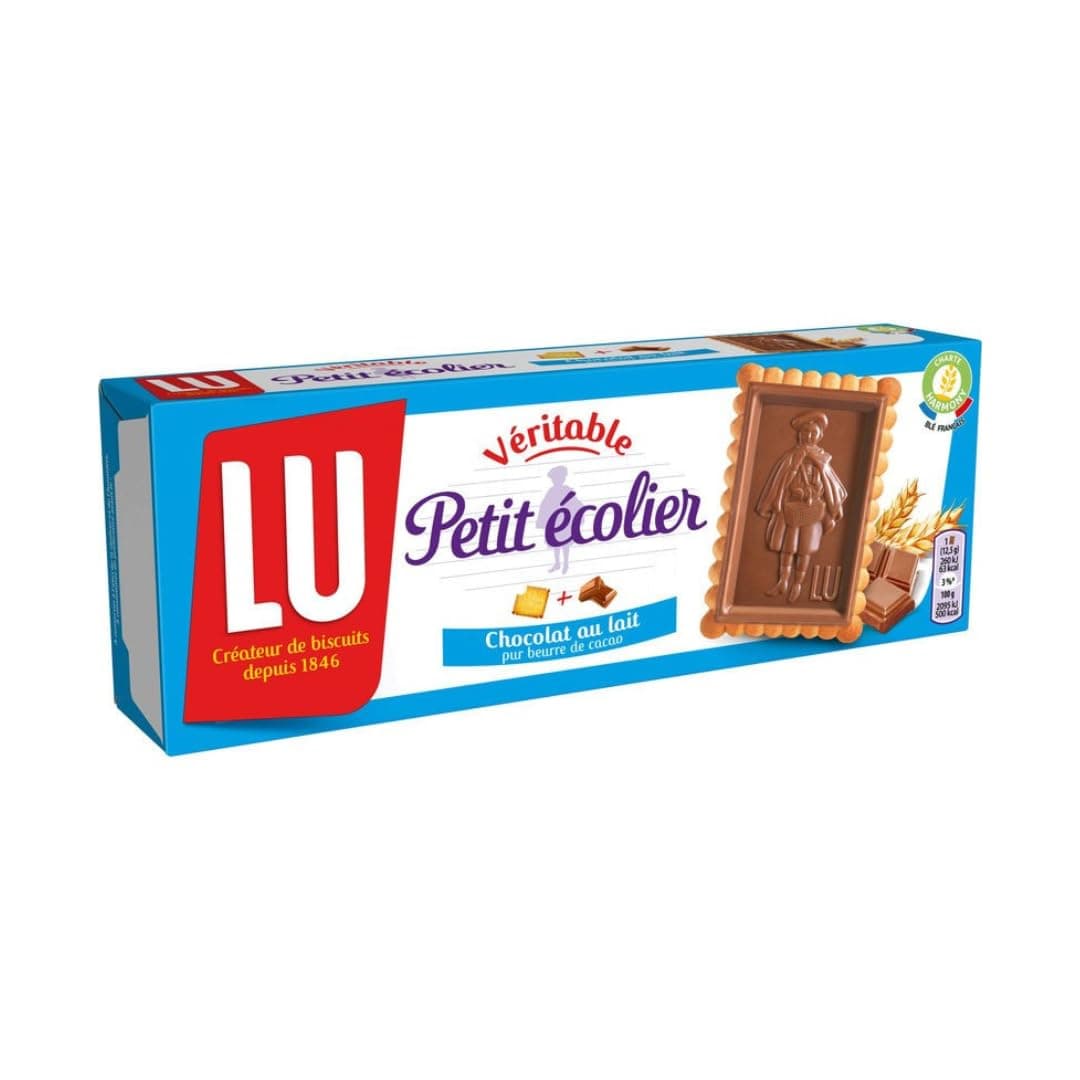 LU Veritable Petit Ecolier Milk Chocolate Biscuits 150g