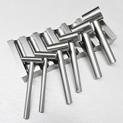 Steel Block Swage U-Channel and 6 Hammer Punches Metal Forming Dapping Shaping