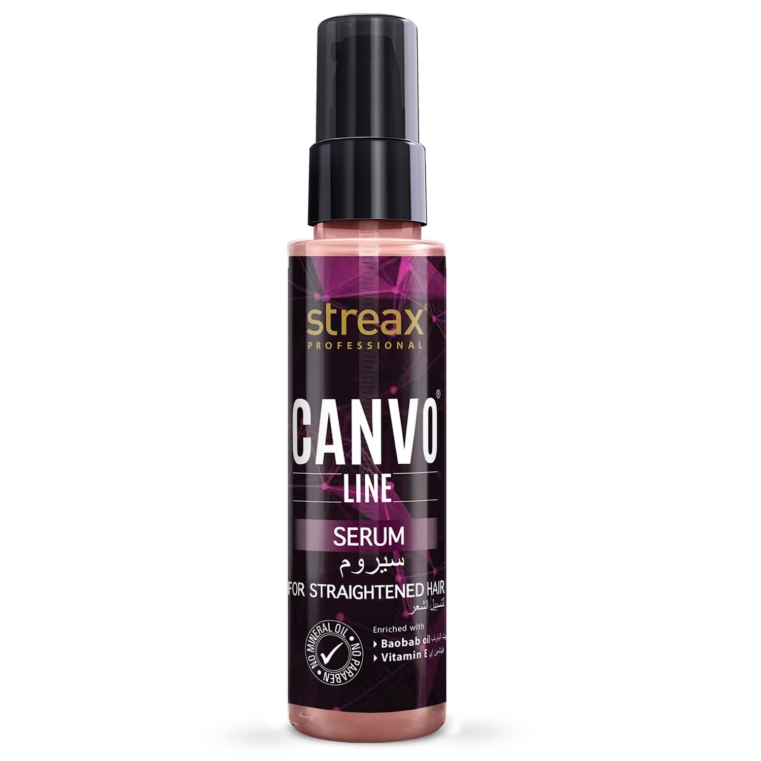 Canvoline Straightening Post Care Hair Serum for Women | Chemically Treated hair – 100ml | Anti Hair Breakage | Anti Frizz | Soft & Tangle Free Hair | Paraben & Mineral oil free