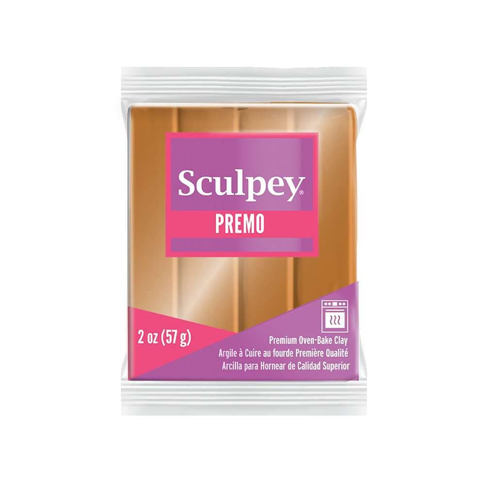 Sculpey Polyform Premo Accents Polymer Clay (Gold, 2-oz)