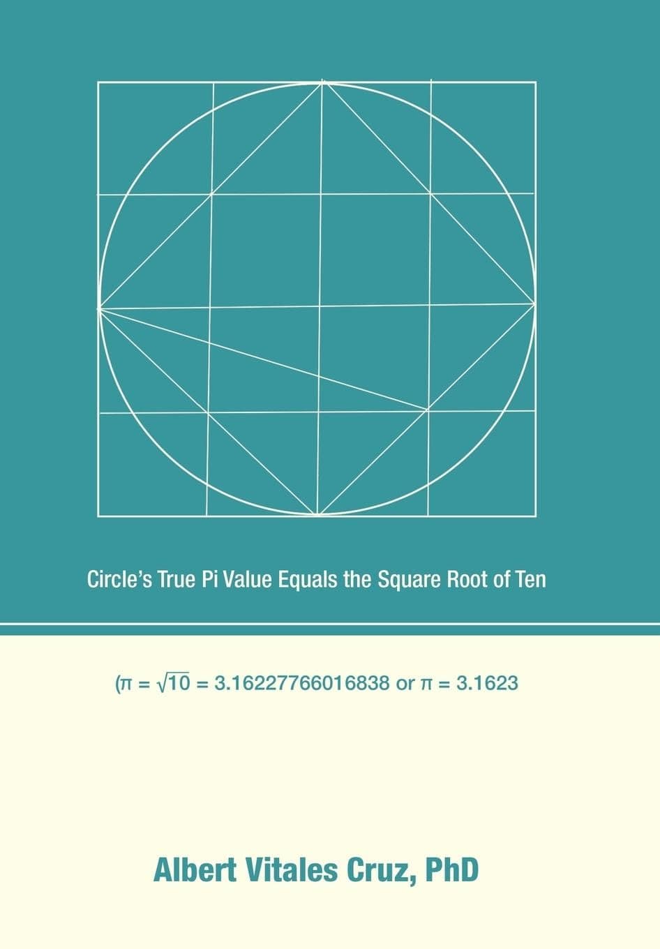 Circle's True Pi Value Equals the Square Root of Ten