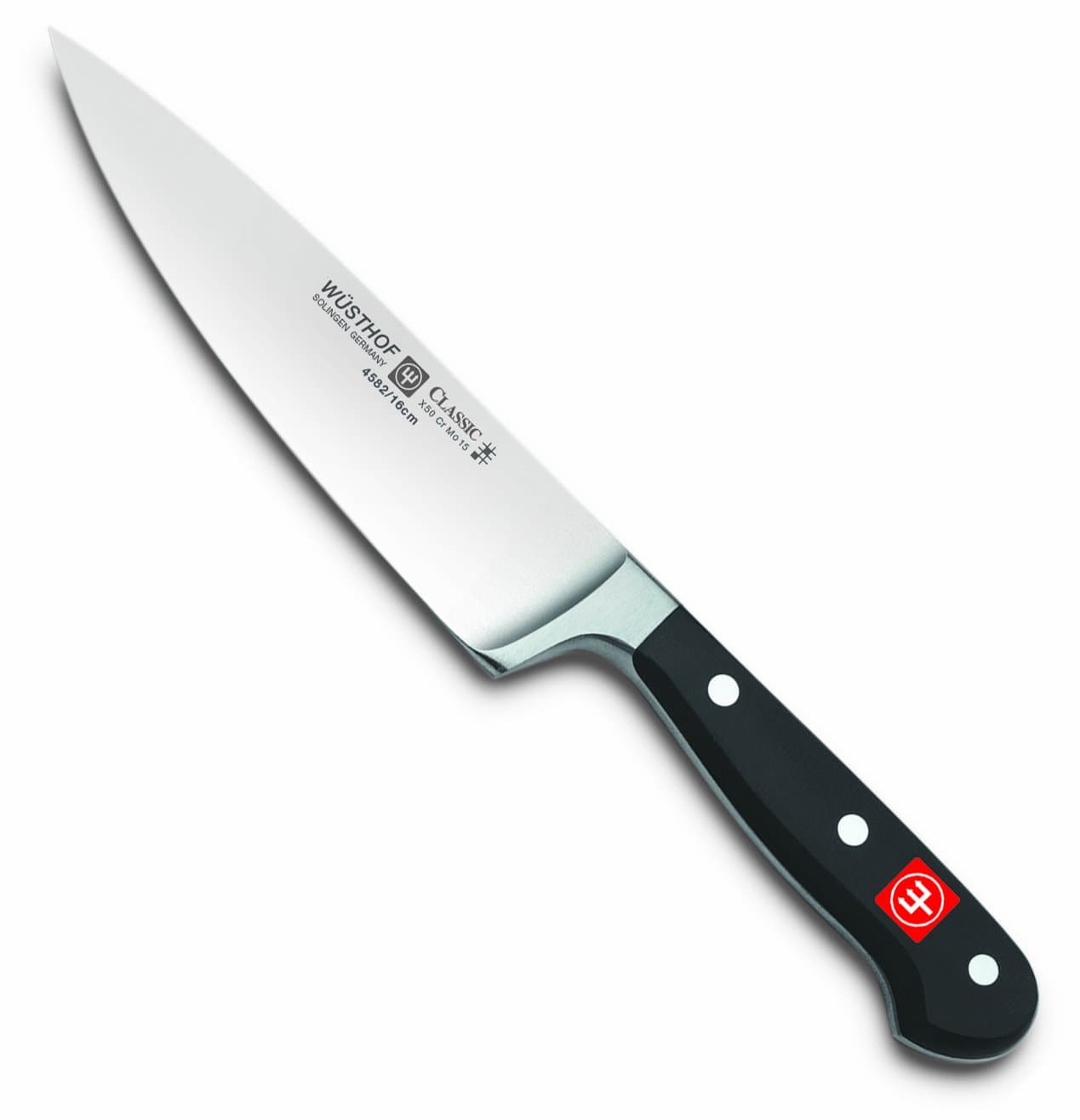 Wusthof 4582/16 Classic Chef's Knife: 6", 6 IN, Black