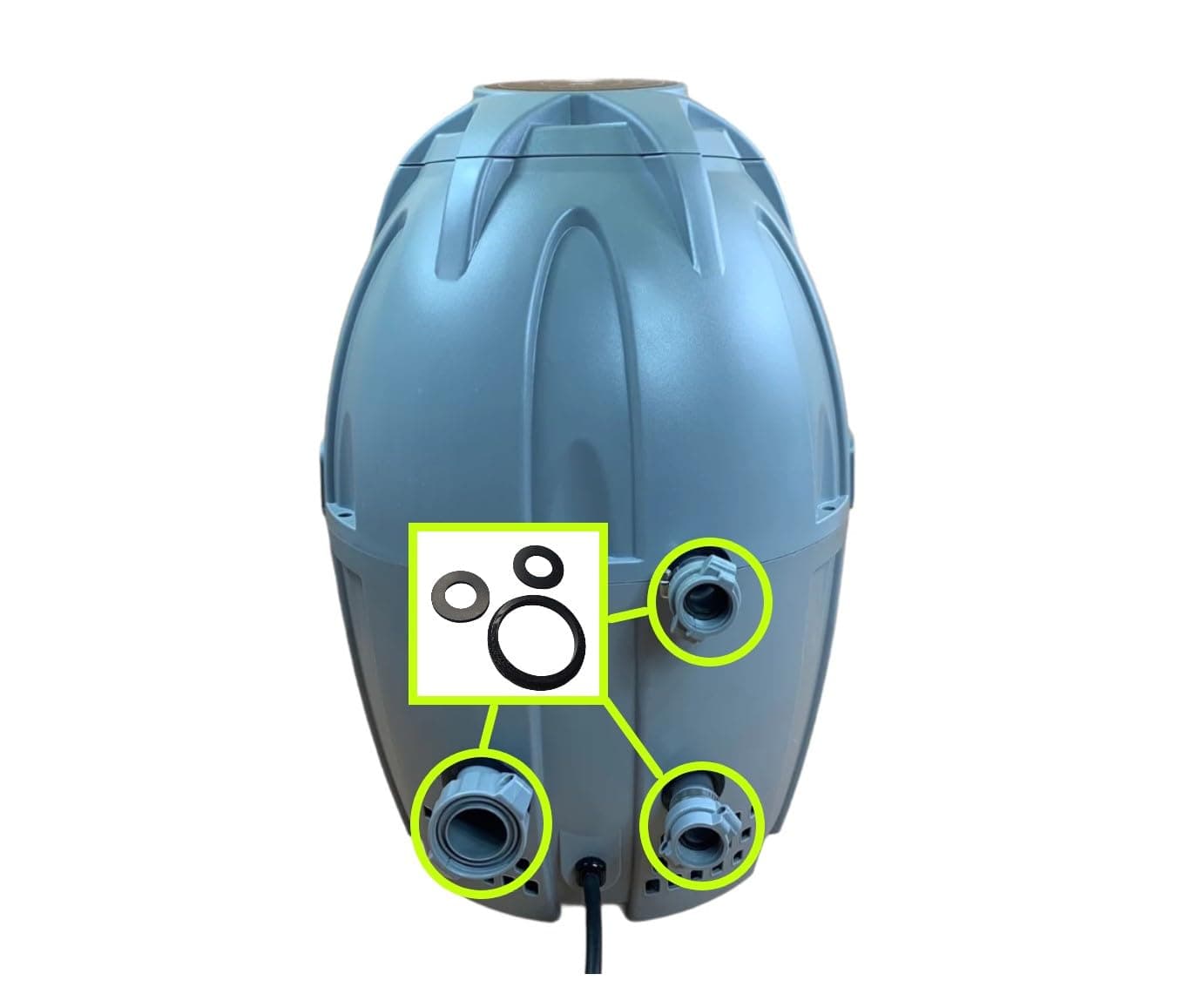 A B and C Seals to fit Lay Z Spa Airjet Heater Pumps