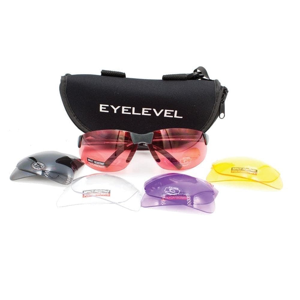 Eyelevel Marksman Shooting Glasses Set, Brown