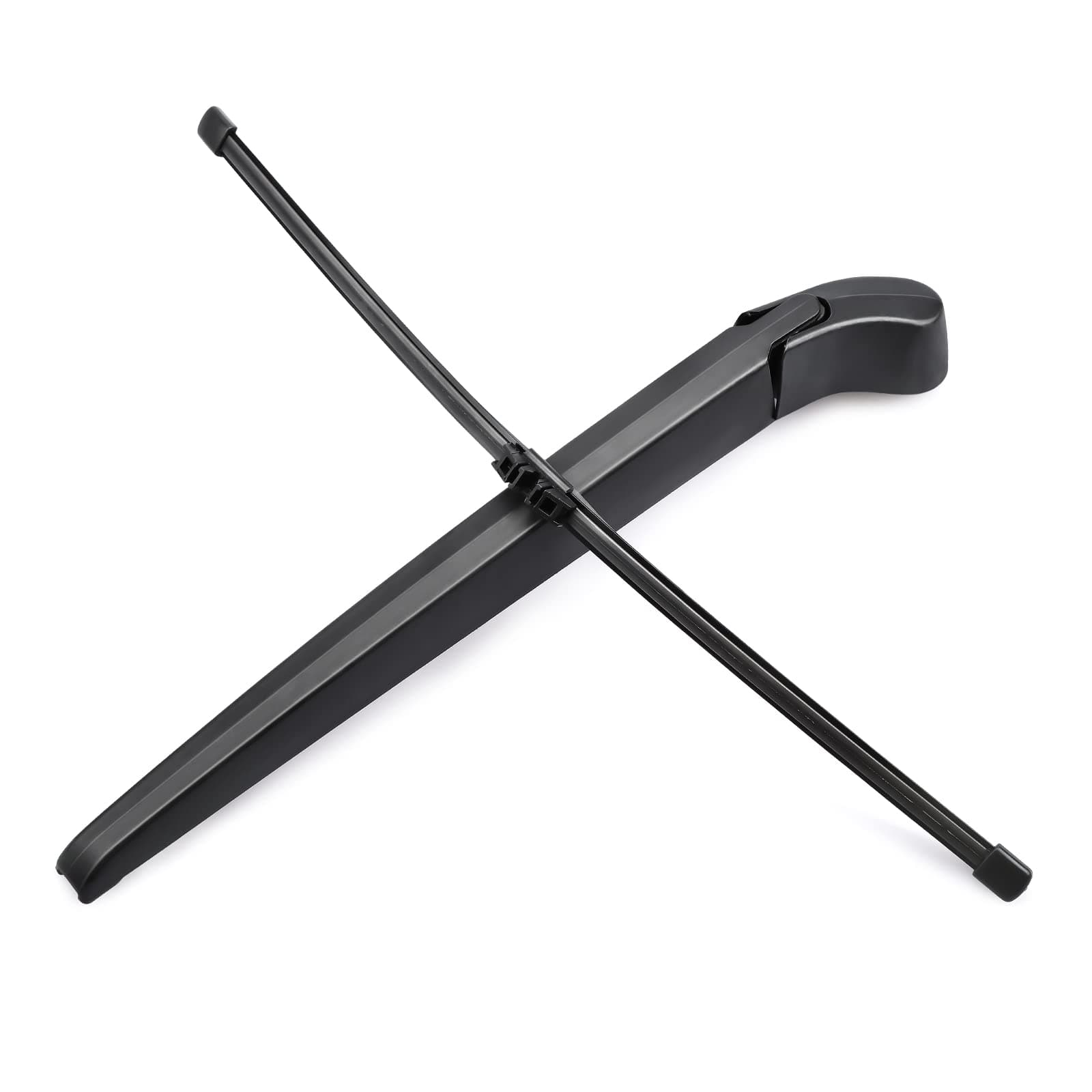 ZOFFI Rear Wiper Arm Blade, Replacement for BMW X5 E70 2006-2013 - Back Windscreen Wiper Assembly Replacement - All Season Natural Rubber Cleaning Window