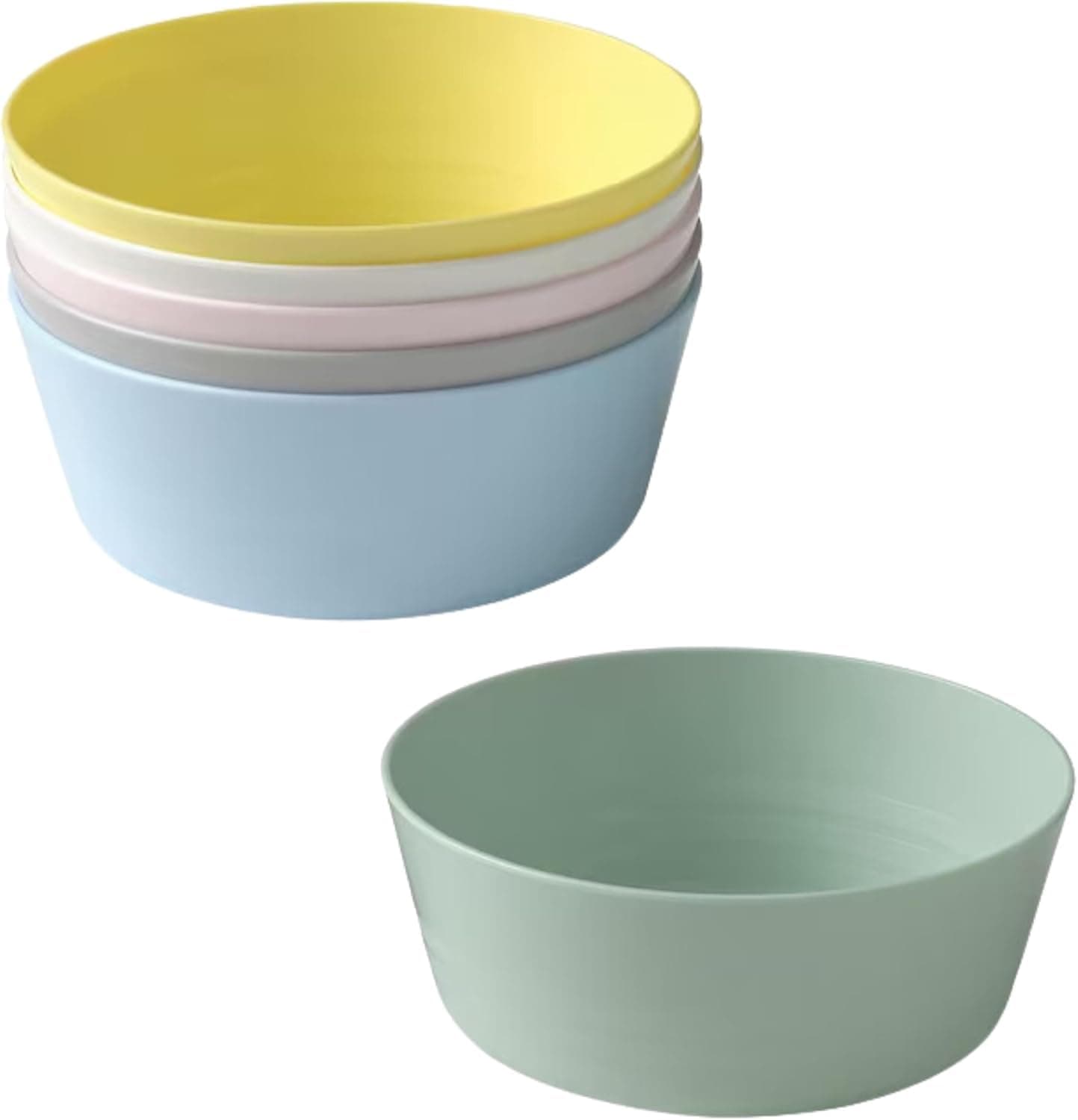 Kalas 301.929.60 BPA-Free Bowl, Assorted Colors, 6-Pack