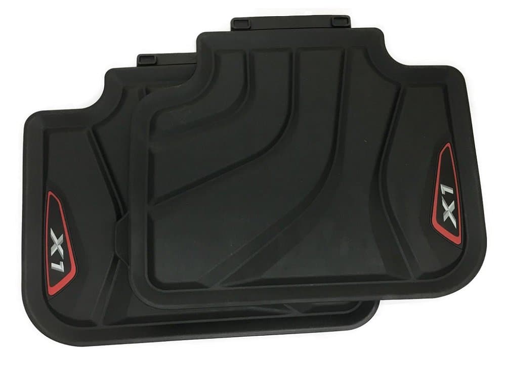 BMW 51472365857 Sport Line All-Weather Floor Mats for F48 X1 (Set of 2 Rear Mats)