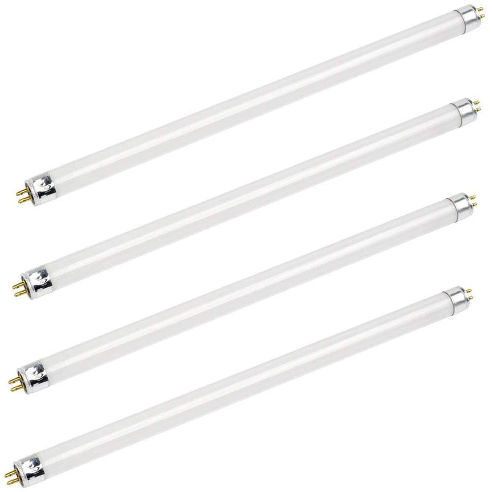 Bluex Bulbs F14T5/835 14W 22 Inch T5 Fluorescent Tube Light Bulb 3500K Warm White Mini Bi-Pin (G5) Base Straight Tube Light Bulb (4 Pack)