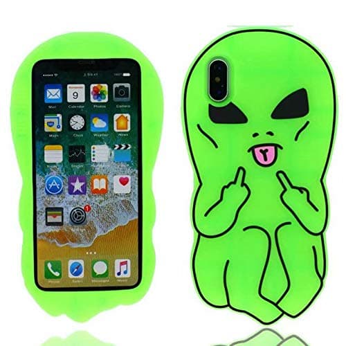 Cute 3D Cartoon iPhone XR Case,Animals Food Fashion Design Lovely Cartoon Characters Protective Skin Soft Rubber Silicone Cover for Apple iPhone XR (2018) 6.1"