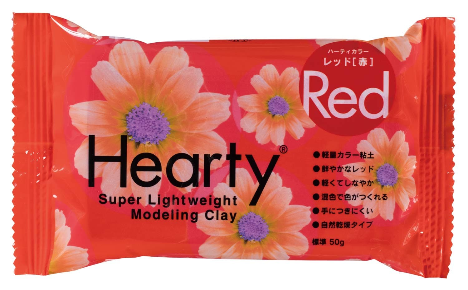 Padico Harti Clay Color 1.8 oz (50 g), Red 3154