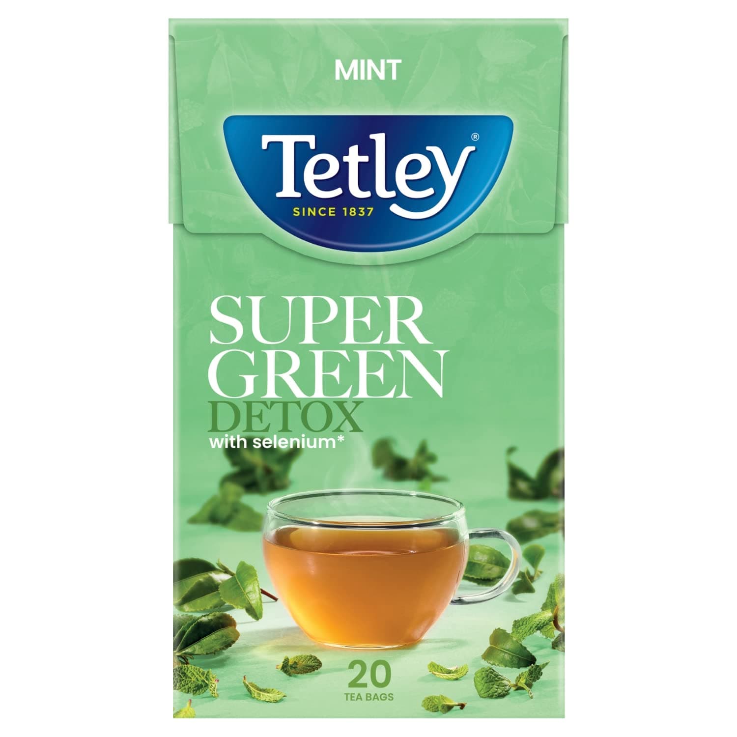 Super Green Tea Detox Mint Bags x20