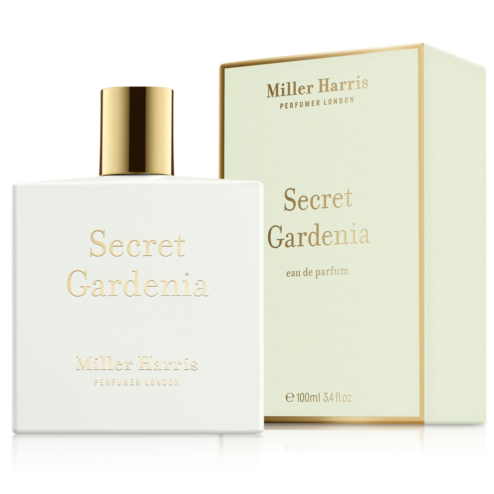Secret Gardenia Eau de Parfum 100ml – Floral and Aquatic Perfume | Fresh Pear & Woody Notes