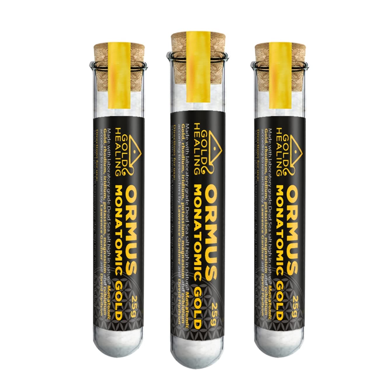 ORMUS Powder 25g MONATOMIC Gold, MANA, MUFKUTZ, ORBITALLY REARRANGED MONOATOMIC Elements for Mind, Brain, Body & Spirit (3)