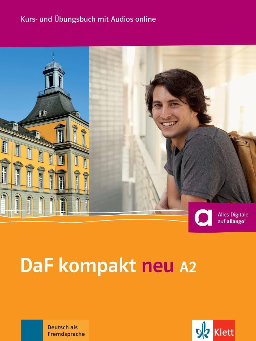 DaF kompakt neu in 3 Banden: Kurs- und Ubungsbuch A2 mit MP3-CD