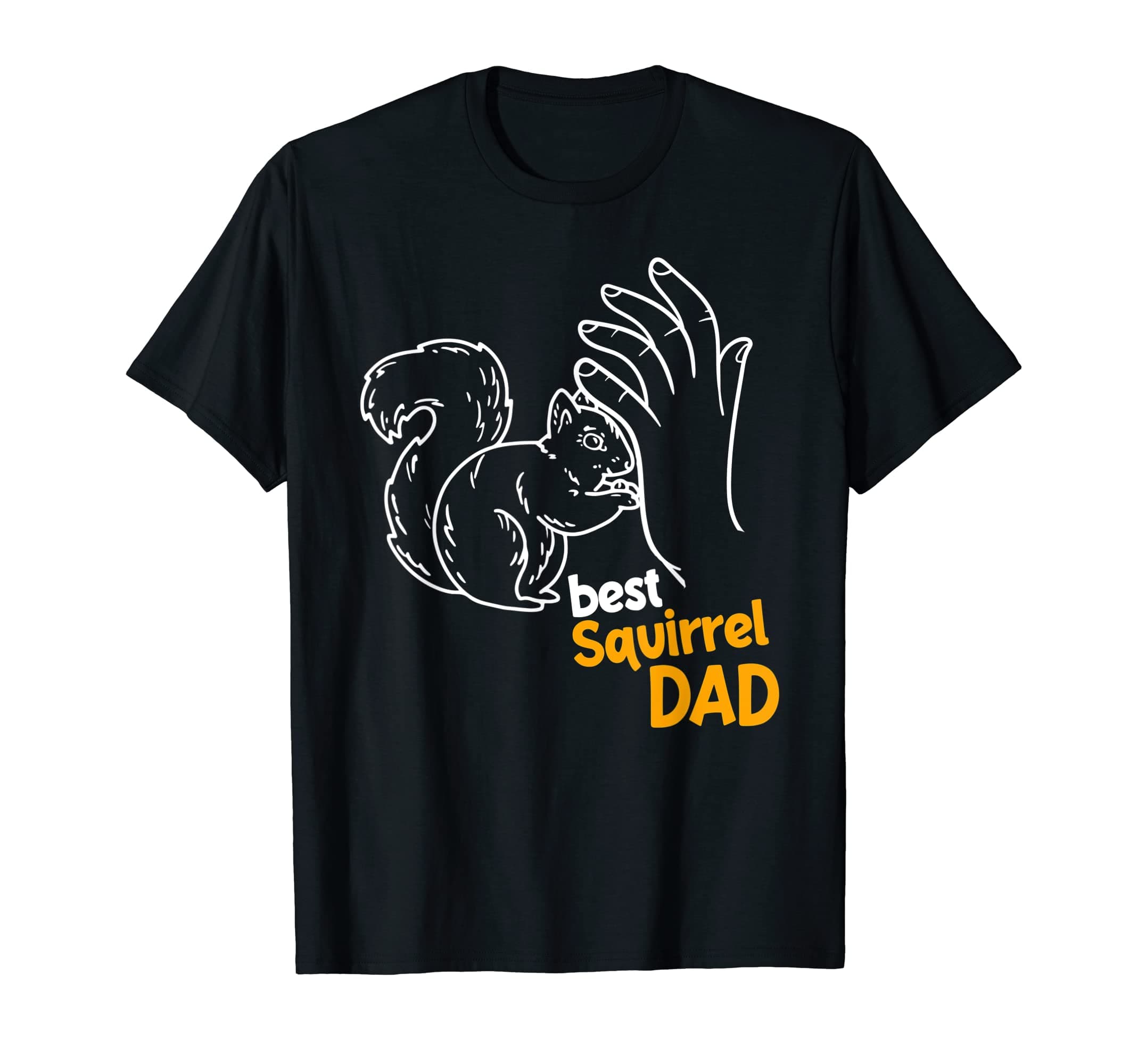 Retro Squirrel Gifts For Squirrel Lovers MenFunny Best Squirrel Dad Squirrel Daddy T-Shirt
