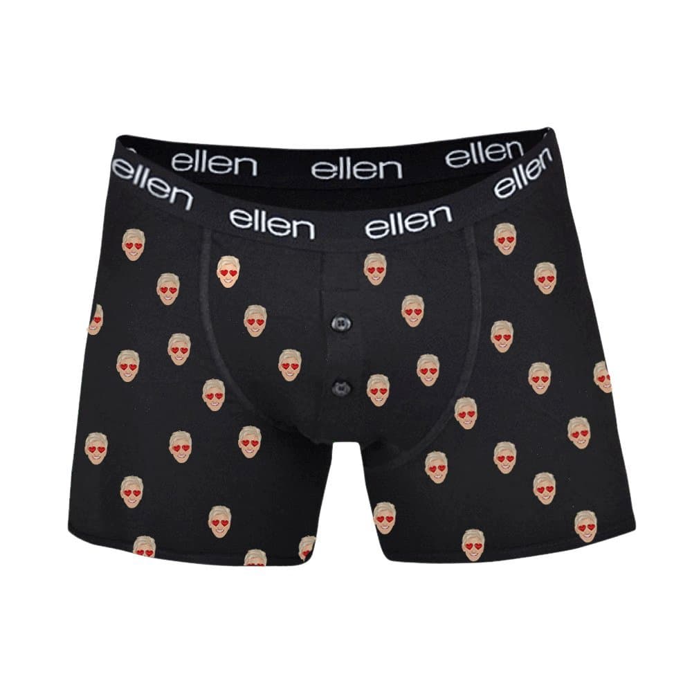 Ellen Show Men's Boxers Emoji