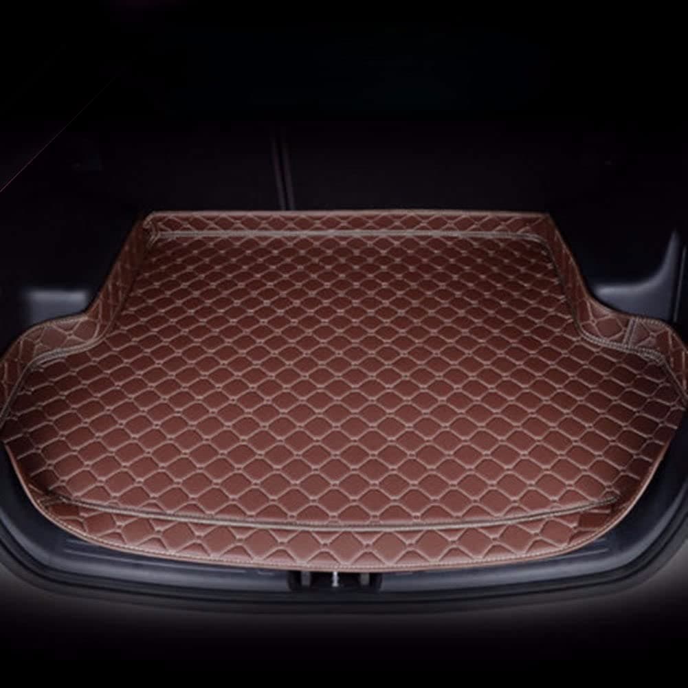 Car Leather Boot Liner Mat for Nissan Qashqai/KIcks, All Weather Waterproof Non-Slip Anti-Scratch Cargo Tray Tailored Protection Pad