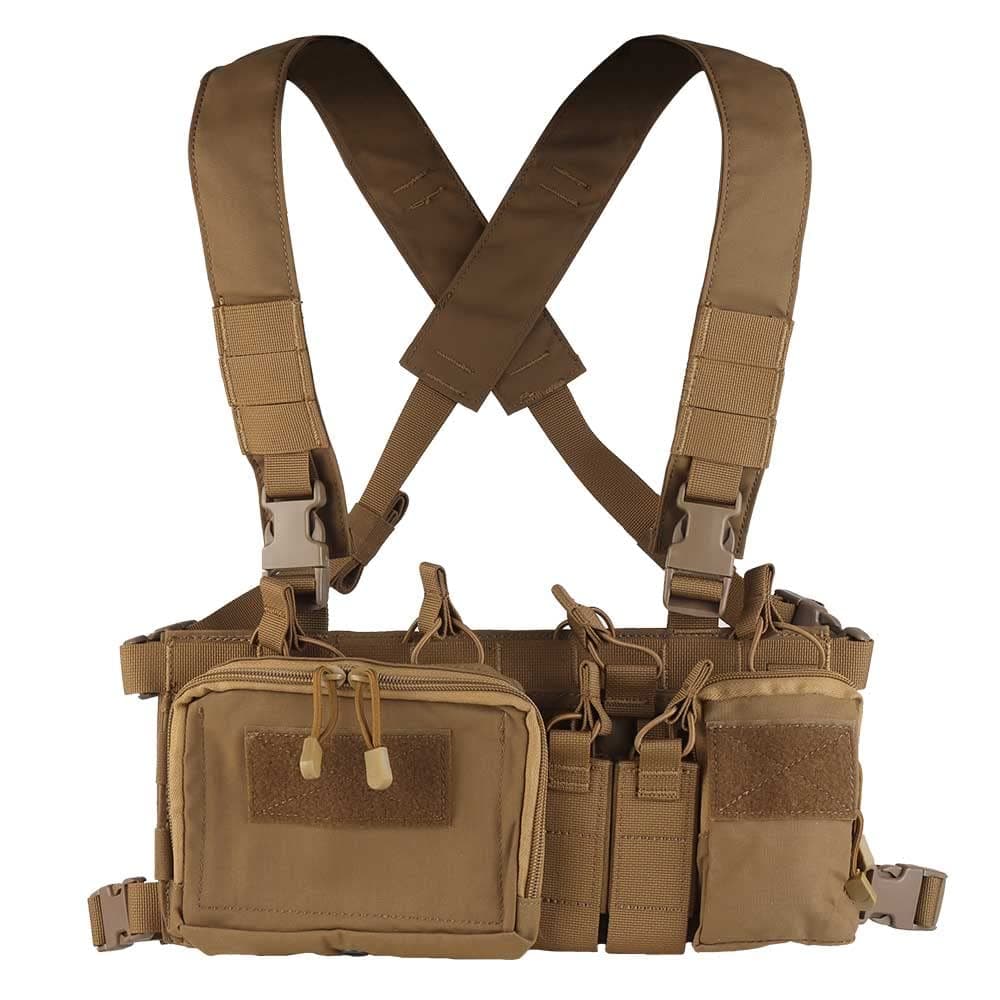 Tactical Assault Vest 500D Molle Multicam with Multiple Pockets