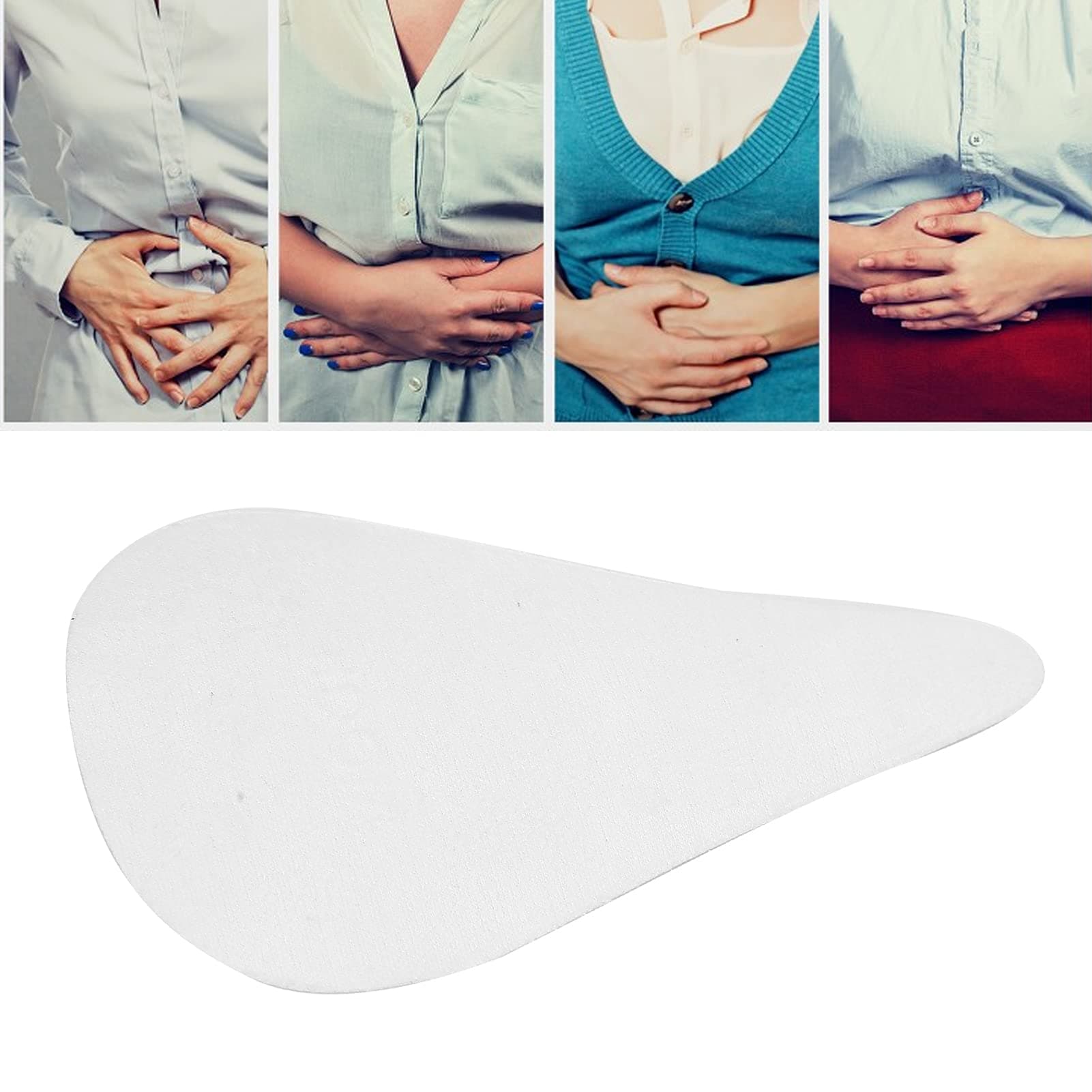 YUYTECamel Toe Concealer Reusable Invisible Adhesive Silicone Camel Toe Pads for Woman, Camel Toe Cover for Swimsuit,Bikini,Underwear, Leggings (single large size)