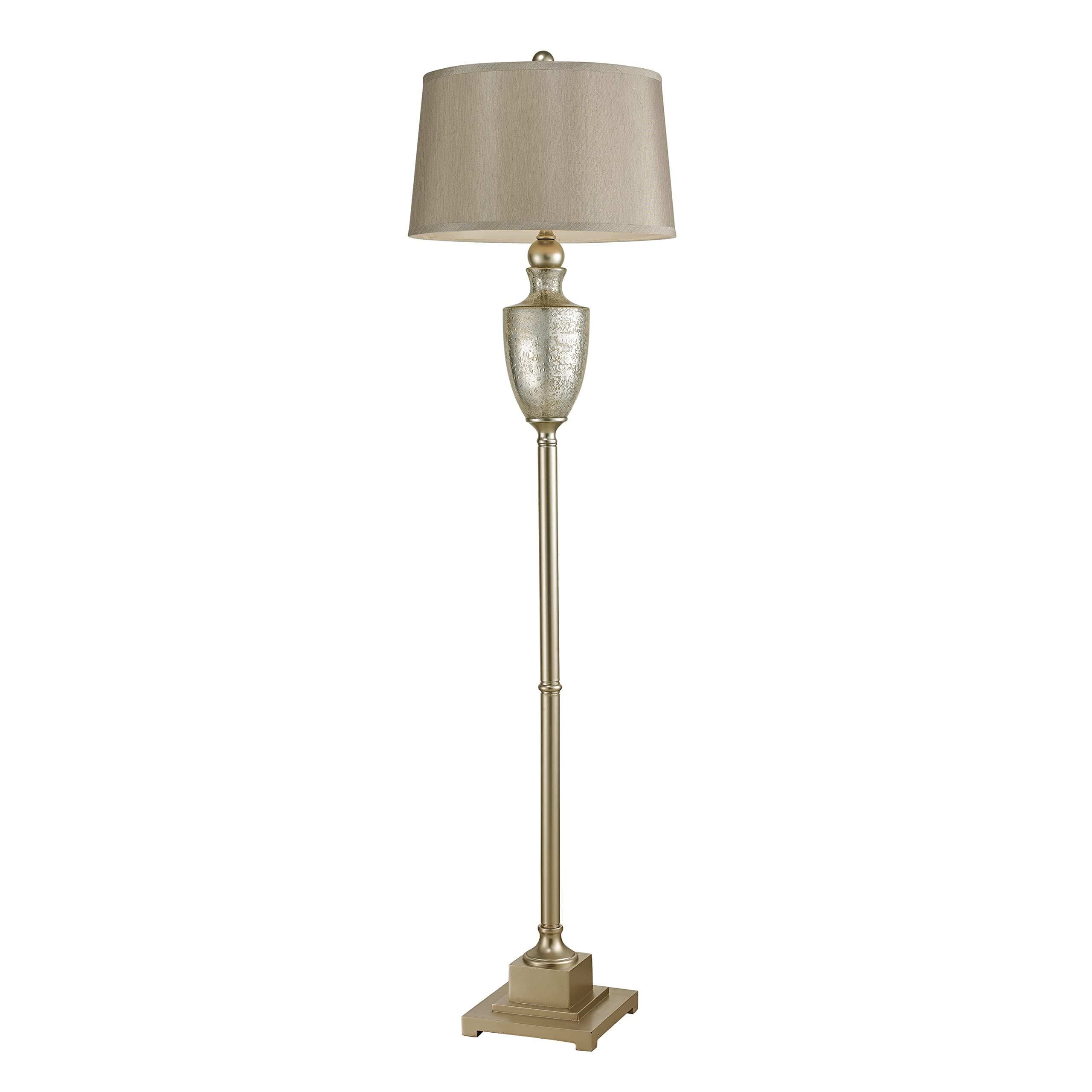 Elk Home 113-1139 Elmira 63'' High 1-Light Floor Lamp - Antique Mercury