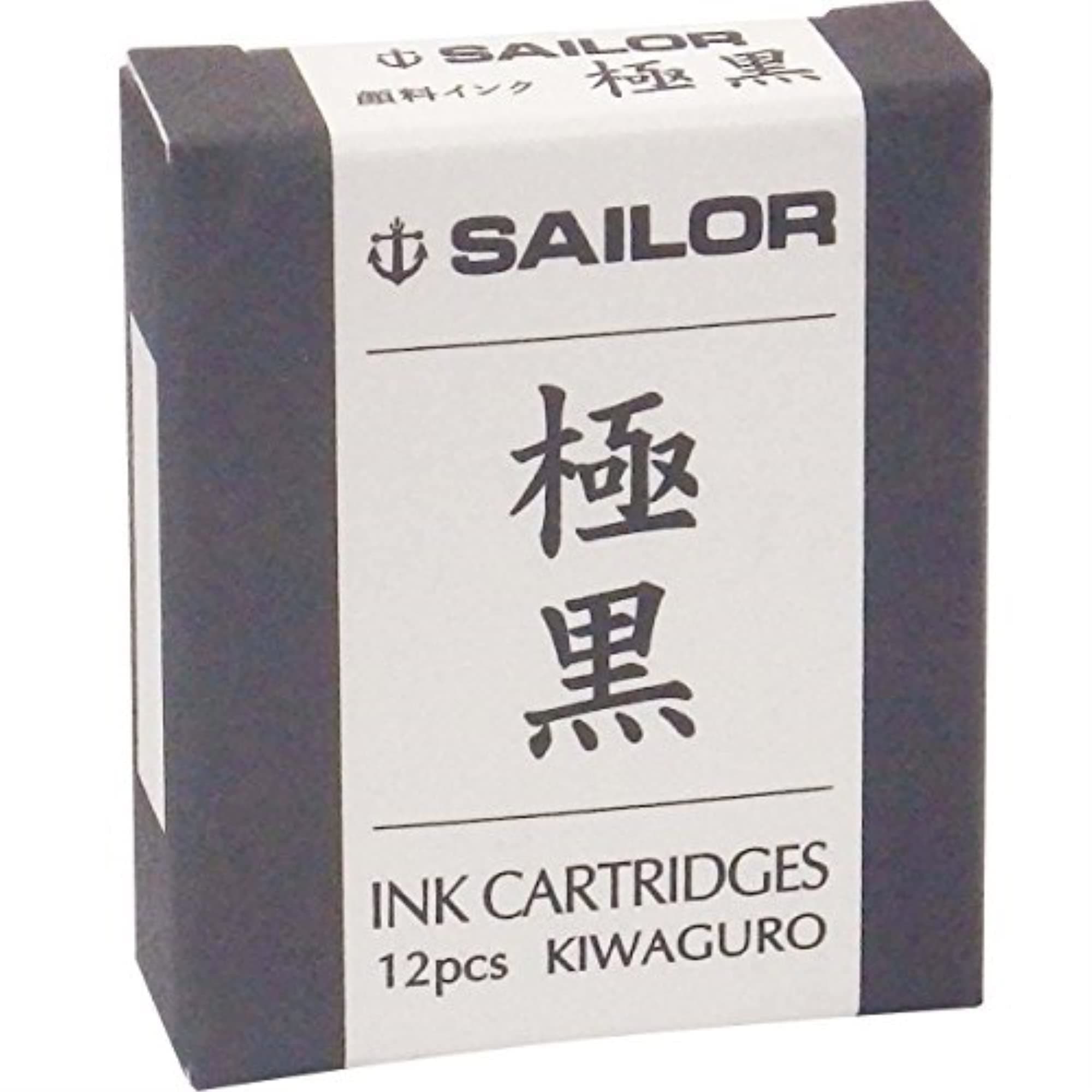 Sailor Pen fountain pen pigment cartridge ink 13-0602-120 Gokukuro