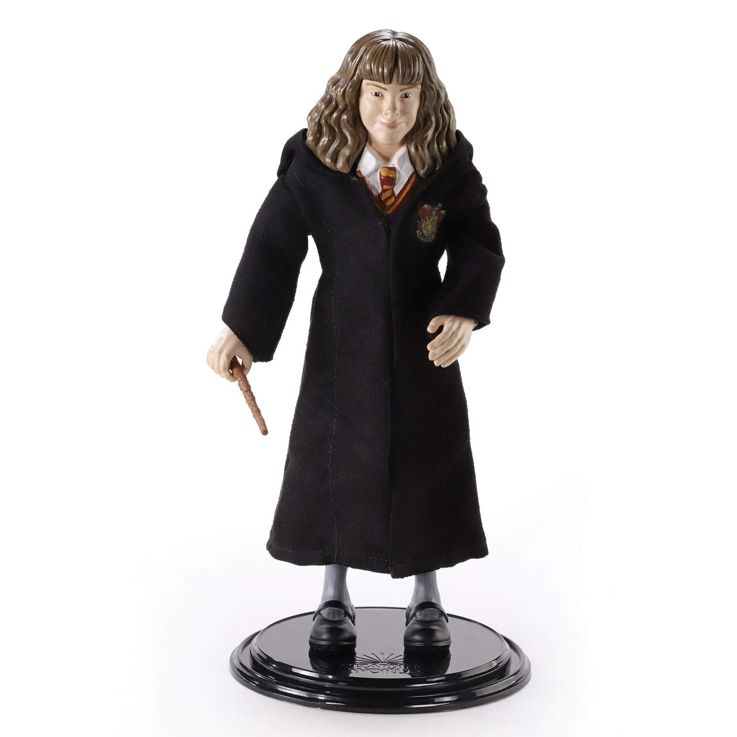 The Noble Collection Harry Potter Hermione Granger - 7.5in (19cm) Noble Toys HP Bendable Figure Posable Collectible Doll Figures With Stand