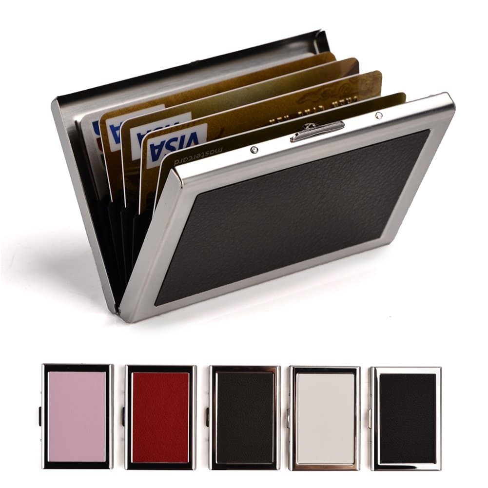 RFID Credit Card Holder Metal Credit Card Case Wallet Business Card Holder for Women Men