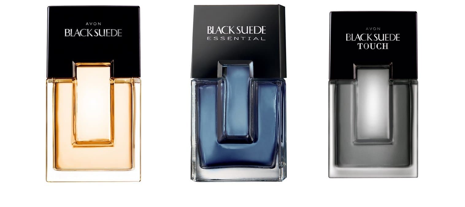 Black Suede Trio, Essential, Touch and Original all 75ml