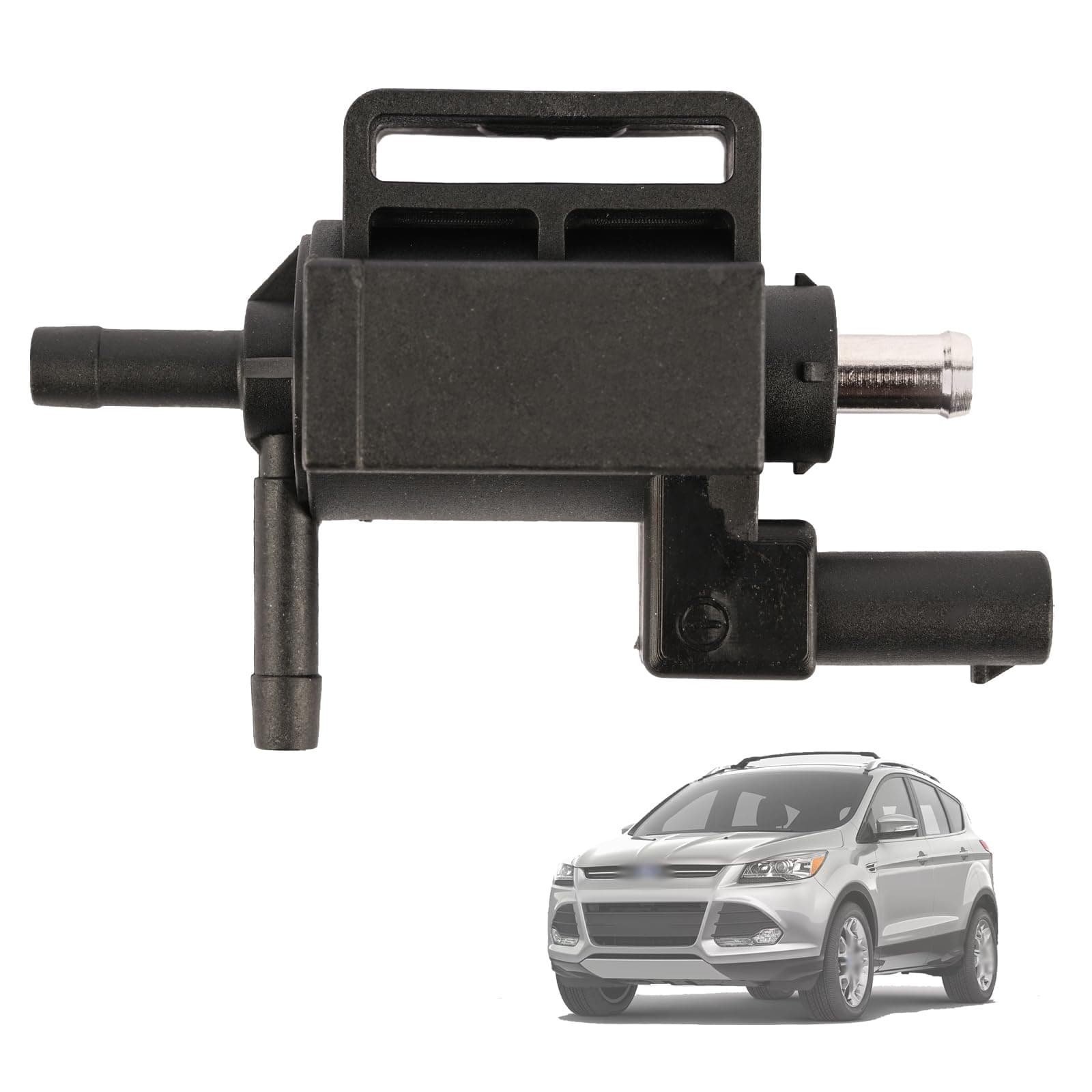 Turbocharger Boost Solenoid Valve Compatible with Ford Escape Fusion Fiesta Transit Connect 1.6L 2013 2014 2015 2016 2017 2018 2019 Replace CJ5Z-9K378-A CJ5Z-9K378-B Wastegate Actuator