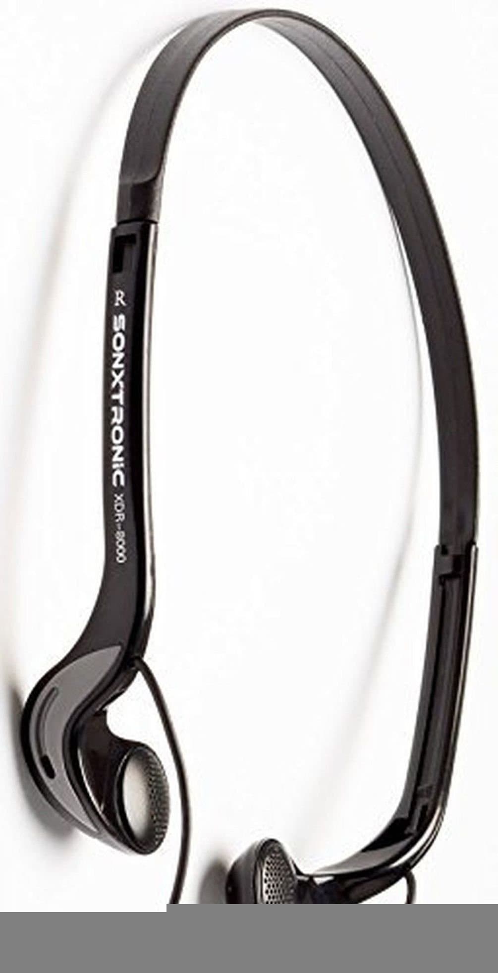 XDR-8000 Sport vertical headband in-ear headphones (Black)