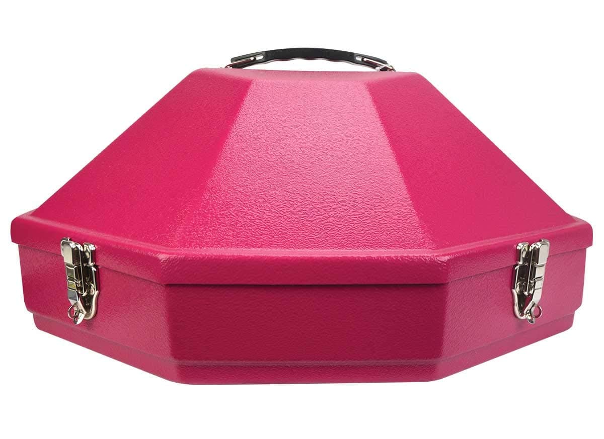 Hammer Plastics Unisex Hard Shell Single Hat Can Hot Pink One Size