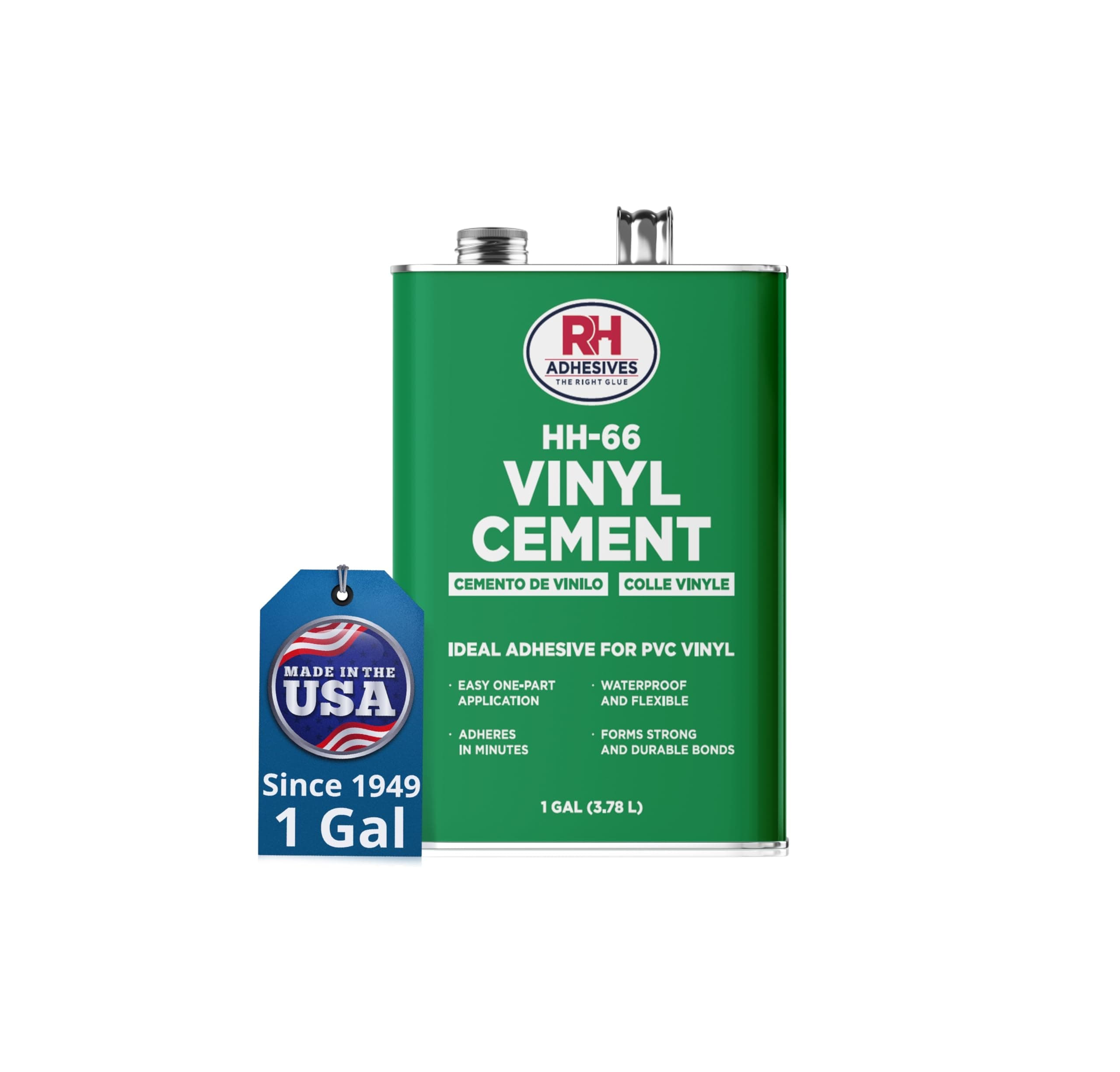 HH-66 Vinyl Cement, 1 Gallon Can by RH Products