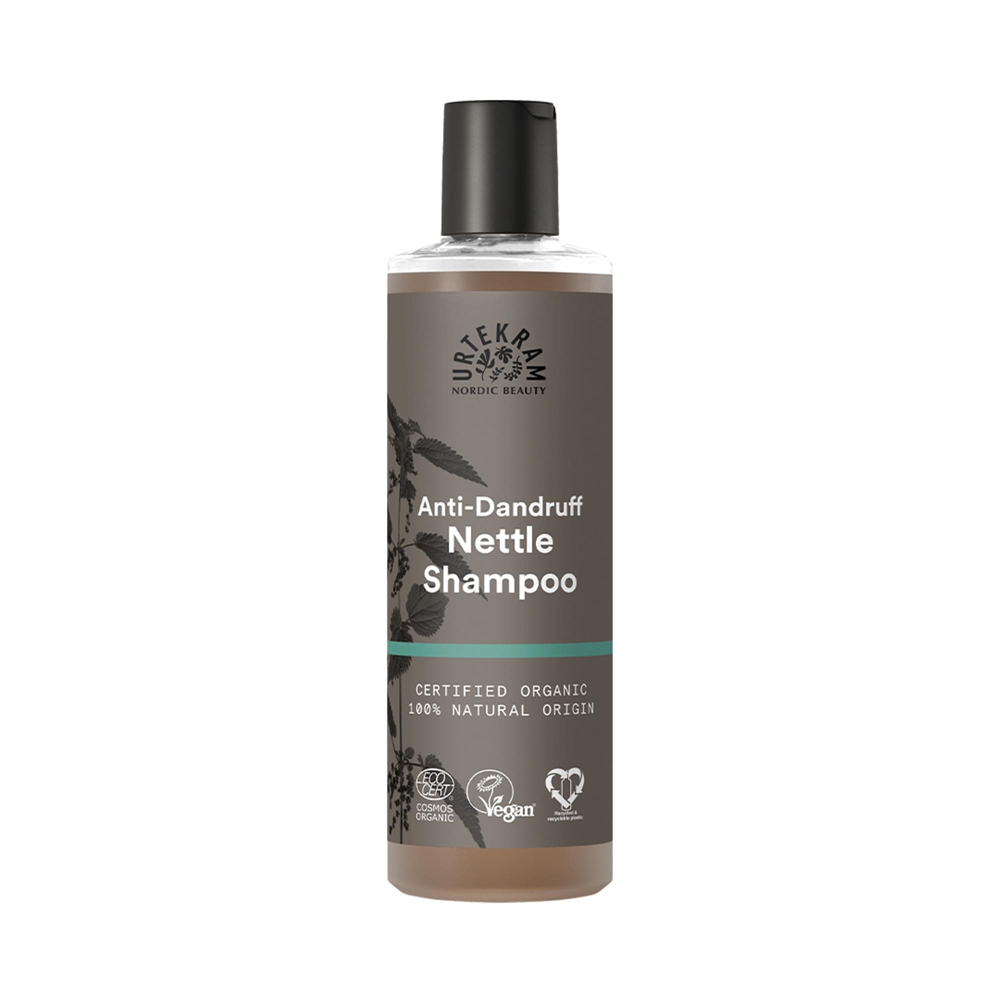 Nettle Shampoo for Itchy Scalp - Soothing Anti Dandruff Shampoo, Nettle & Aloe Vera, Irritation & Dry Scalp Relief, Organic Hair Care Treatment, Natural Ingredients, 250 ml (Pack of 1)