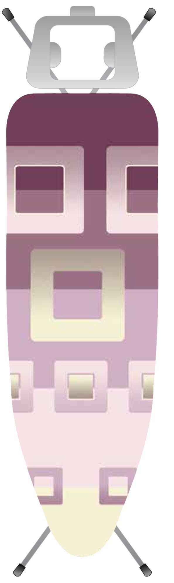 Eurogold H013 Tar City 26 Ironing-Board Cover - 120 x 42 cm