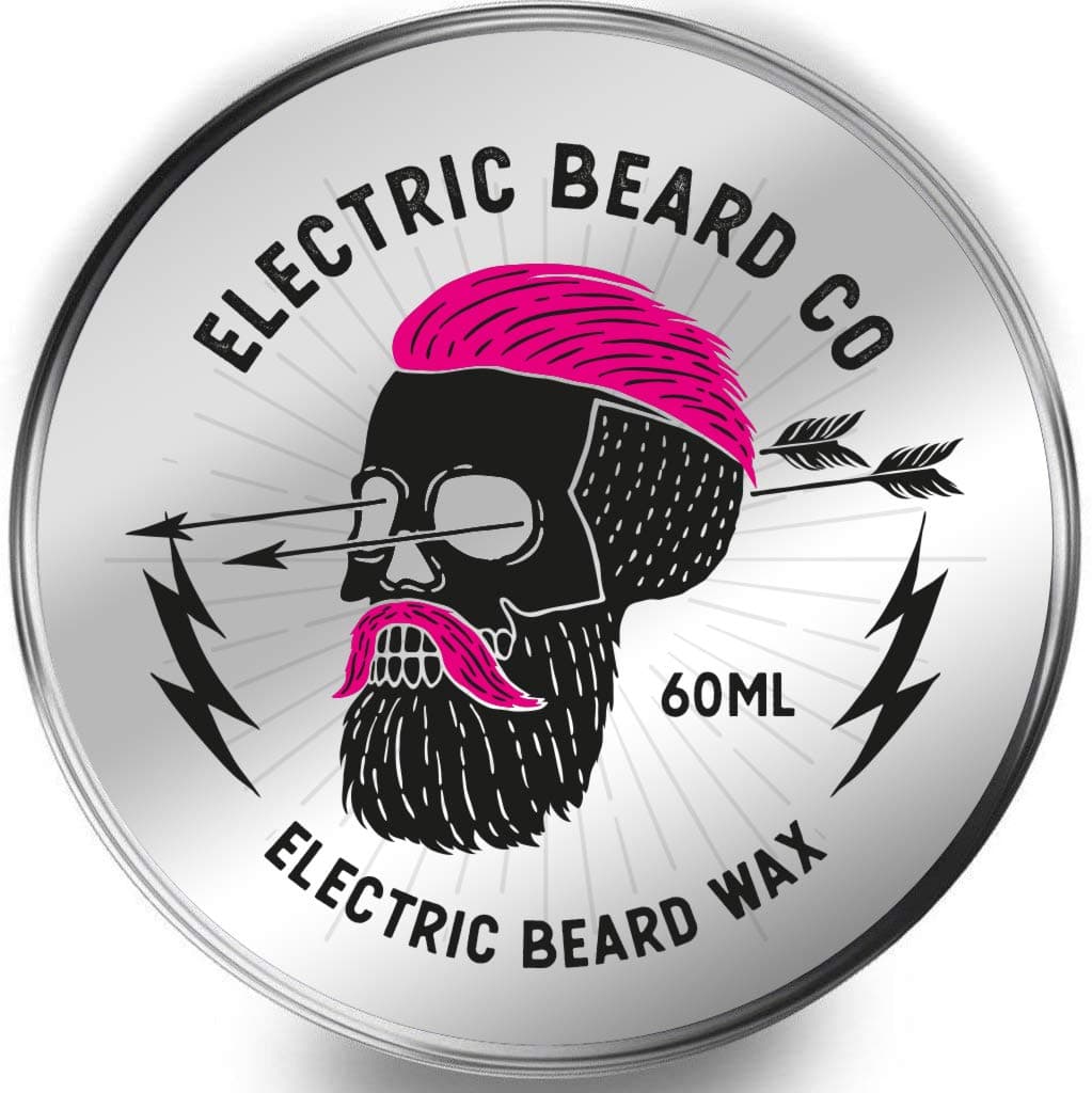 Beard Wax 60ml Moustache Wax - Electric Beard Wax! Super Hold, Super Firm - Possibly one of The hardest beard waxes on The market!