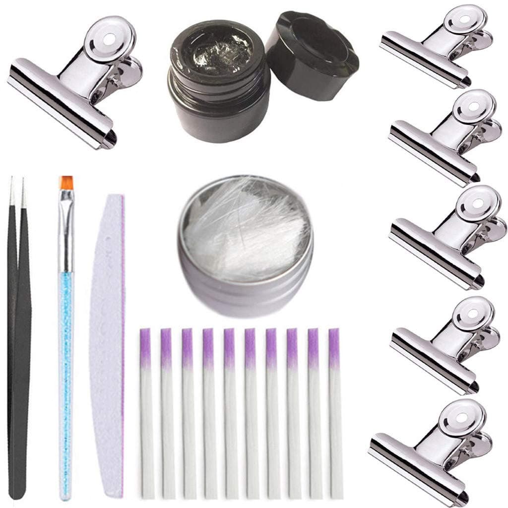 SMILEQ Beauty Fibernails Fiber Glass To Acrylic Nail Salon Fiberglass Nails DIY Art Set