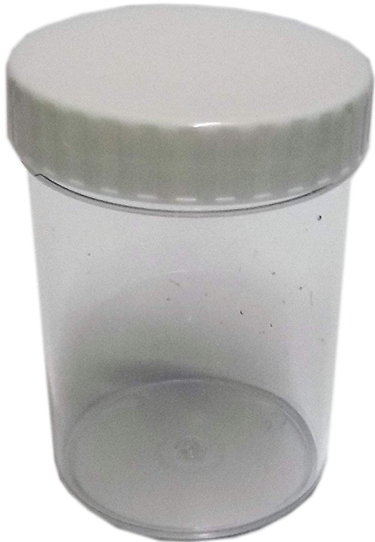 200ml Plastic Containers with screw Lids (Pack of 10)