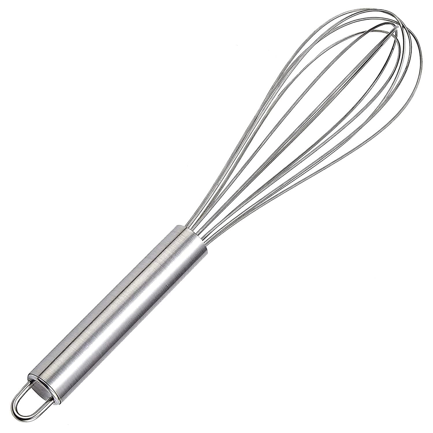 CAMDEN Multiuses Stainless Steel Kitchen Utensil Wire Whisk, Egg Beater, Kitchen Tool - Silver