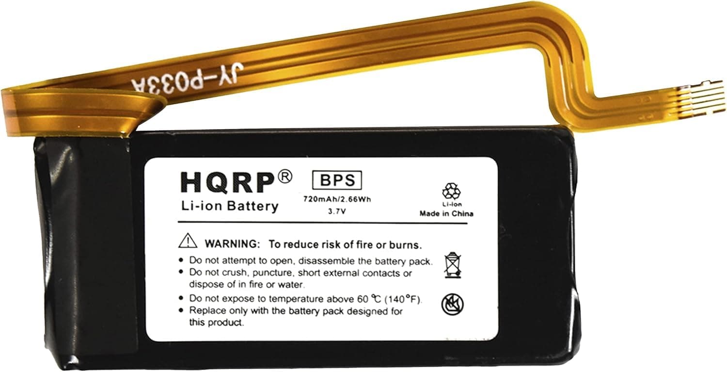 HQRP Battery Compatible with Microsoft Zune 30GB / 1090/1091 / JS8-00001 / JS8-00002 / JS8-00003 MP3 Player + Tool & Instal Manual