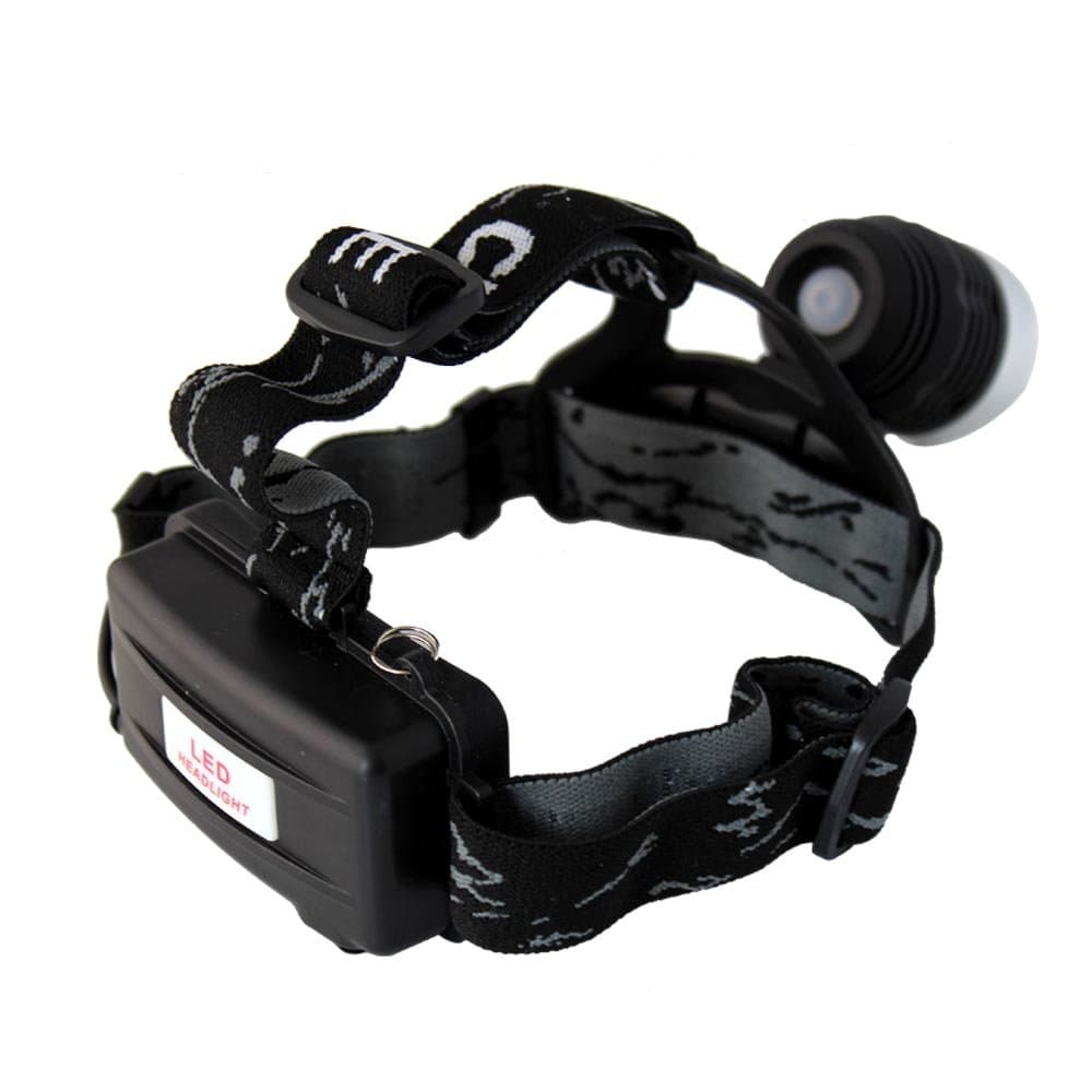 Electronic4sale 1800 Lumens Cree XML T6 LED Headlamp Rechargeable Headlight for Cycling Camping Fishing