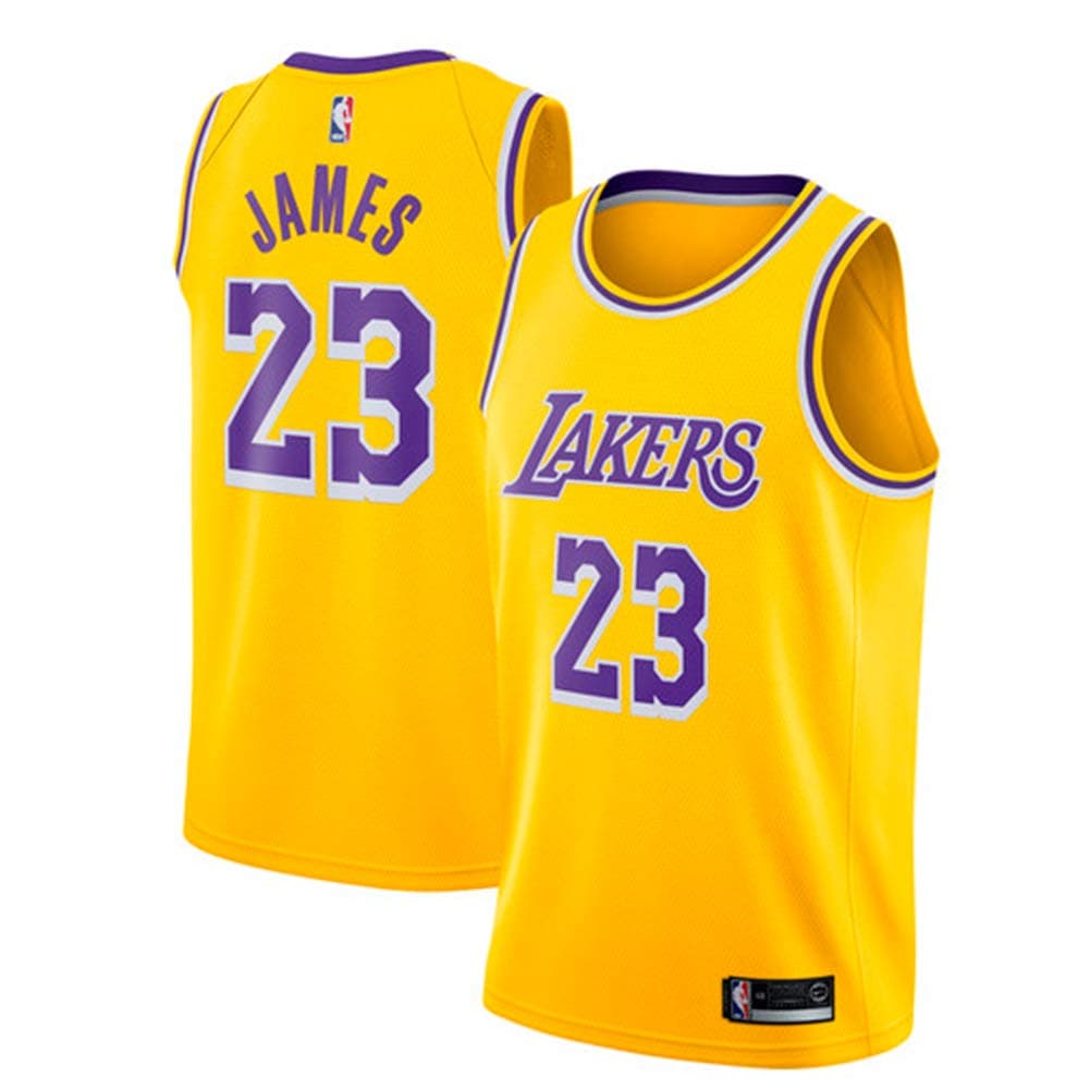 Zhao Xuan Trade Los Angeles Lakers LeBron James Men's Basketball Jersey Stitched Breathable #23 Sport Swingman Jersey Cloths